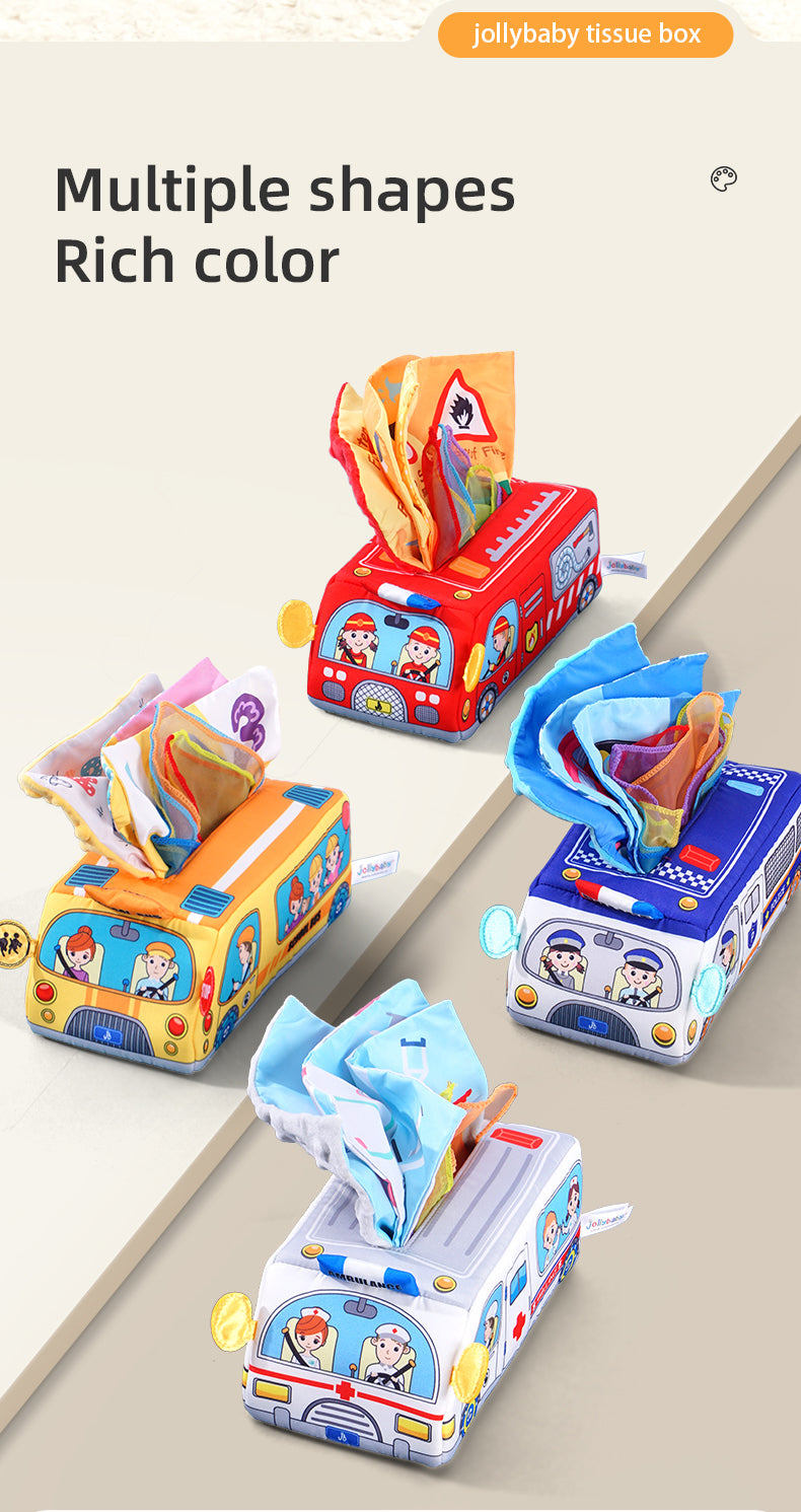 Jollybaby Baby Tissue Box Toy