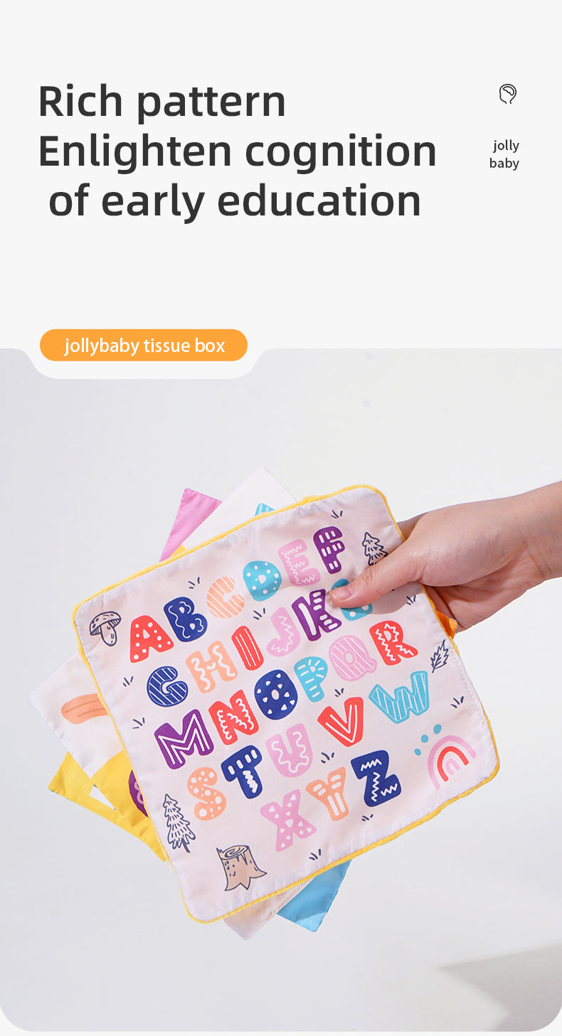 Jollybaby Baby Tissue Box Toy