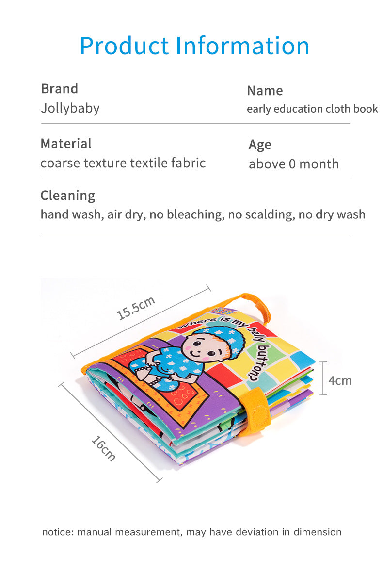 Jollybaby Baby Cloth Books