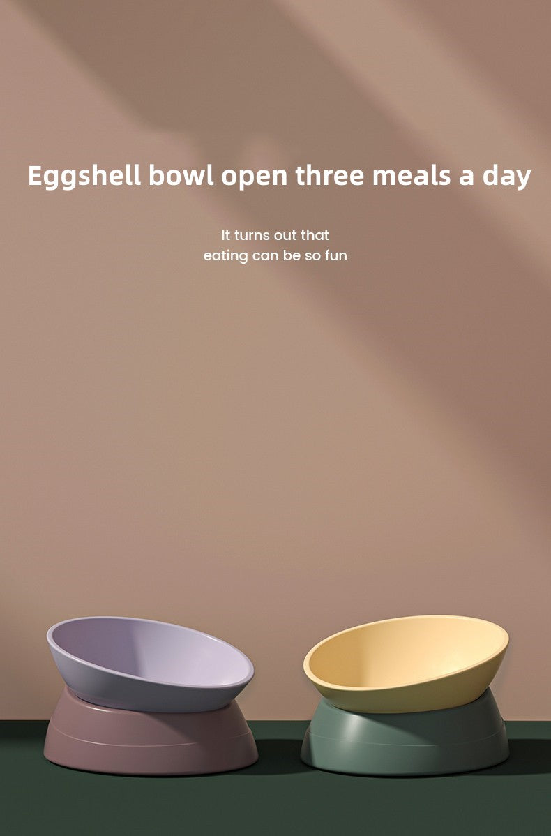 PETSHY Egg Shell Adjustment Bowl