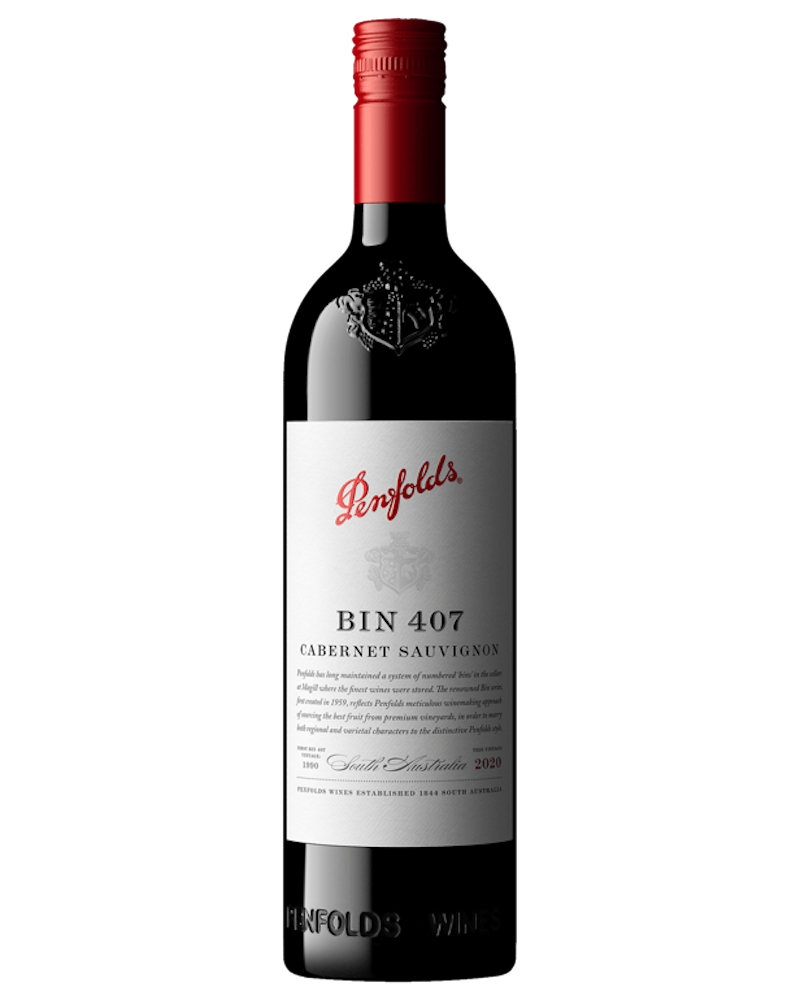 Bin 407 Cabernet Sauvignon 2020 750mL