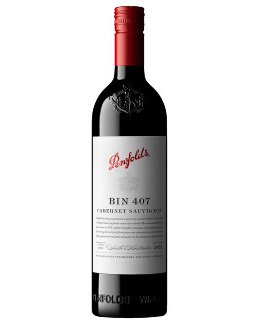 Bin 407 Cabernet Sauvignon 2020 750mL