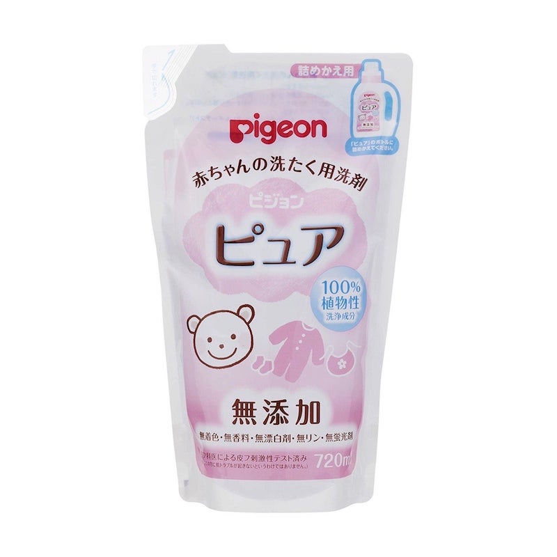 PIGEON - BABY CLEANING DETERGENT PURE REFILL 720ML - MADE IN JAPAN