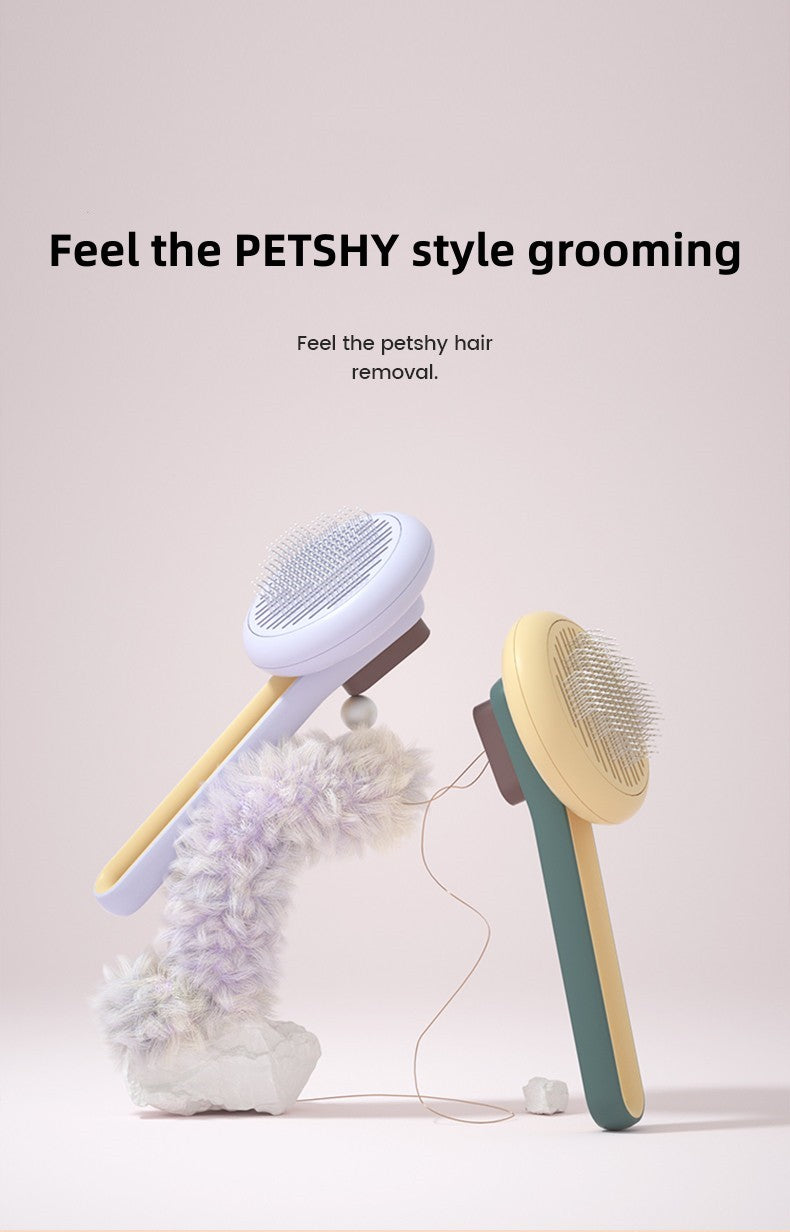 PETSHY Pet Skeleton Hair Removal Brush