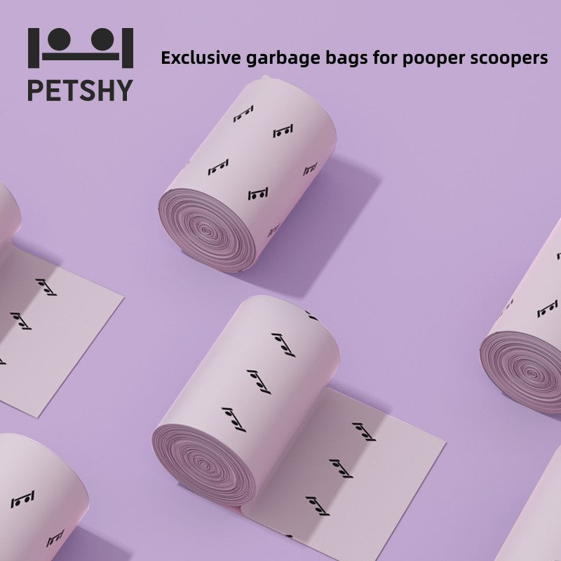 PETSHY Potty Picker Garbage Bag 6 Rolls