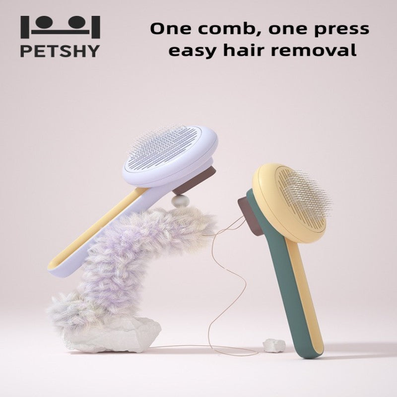 PETSHY Pet Skeleton Hair Removal Brush