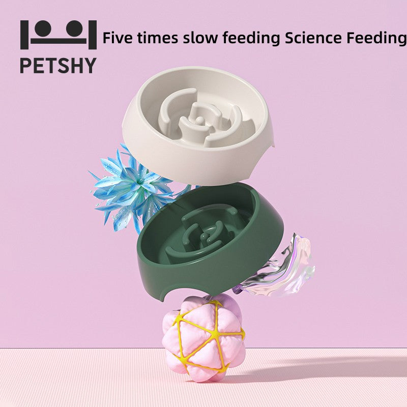 PETSHY Labyrinth Slow Food Bowl