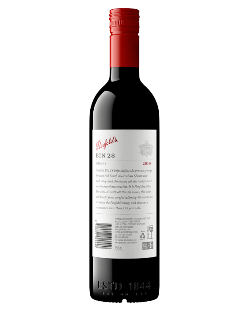 Bin 28 Shiraz 2019 750ML