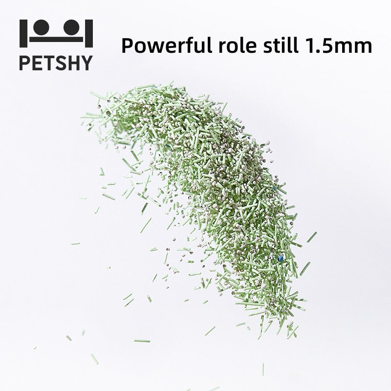 PETSHY Green Tea Giant Cat Litter 2.7KG