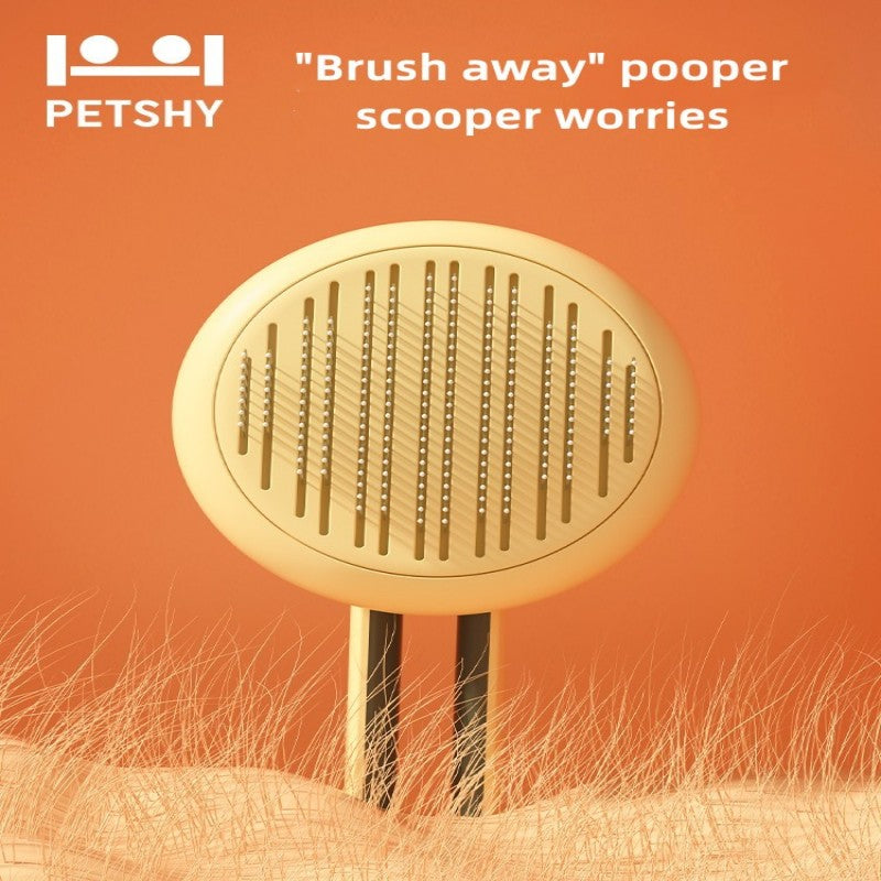 PETSHY Pet Skeleton Hair Removal Brush