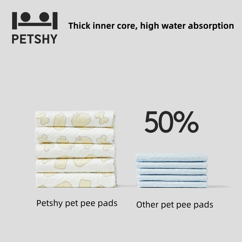 PETSHY Pet Training Urine Pads