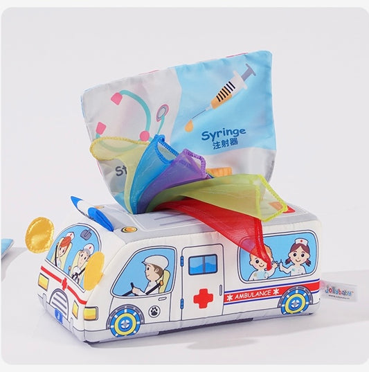 Jollybaby Baby Tissue Box Toy