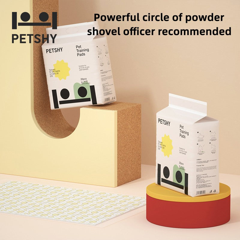 PETSHY Pet Training Urine Pads