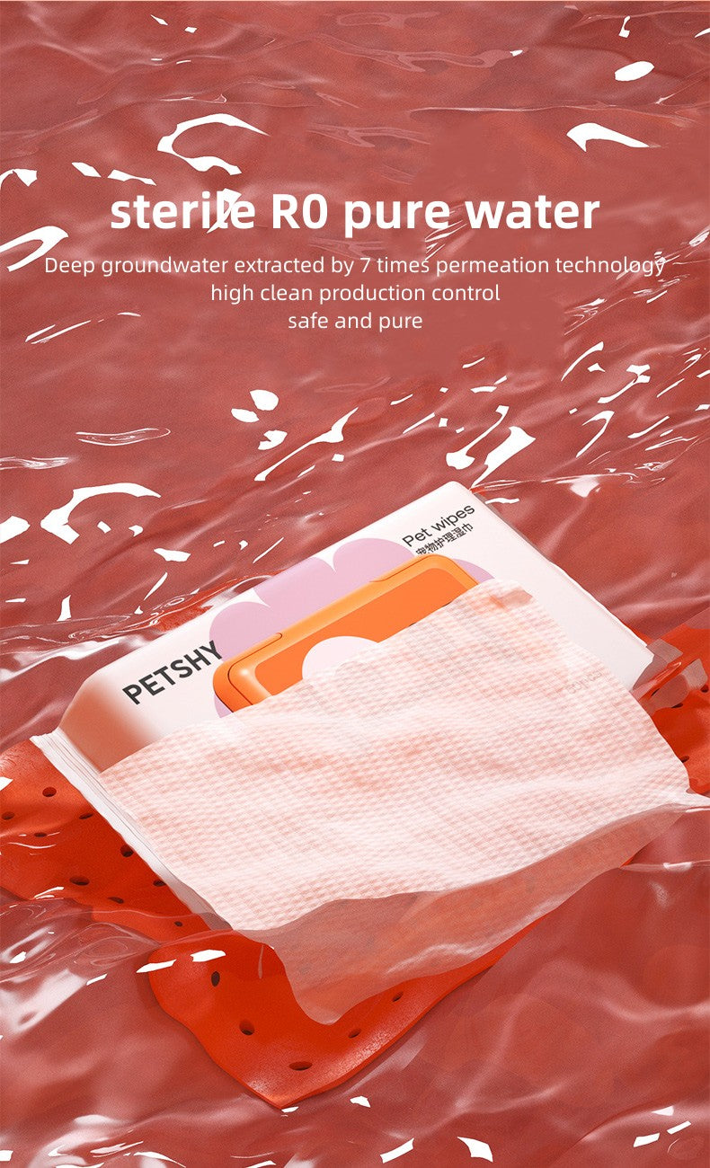 PETSHY Pet Care Wipes