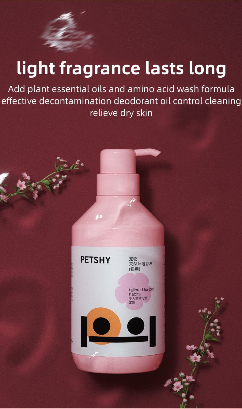 PETSHY Botanical Natural Bath Shampoo (For Cats)