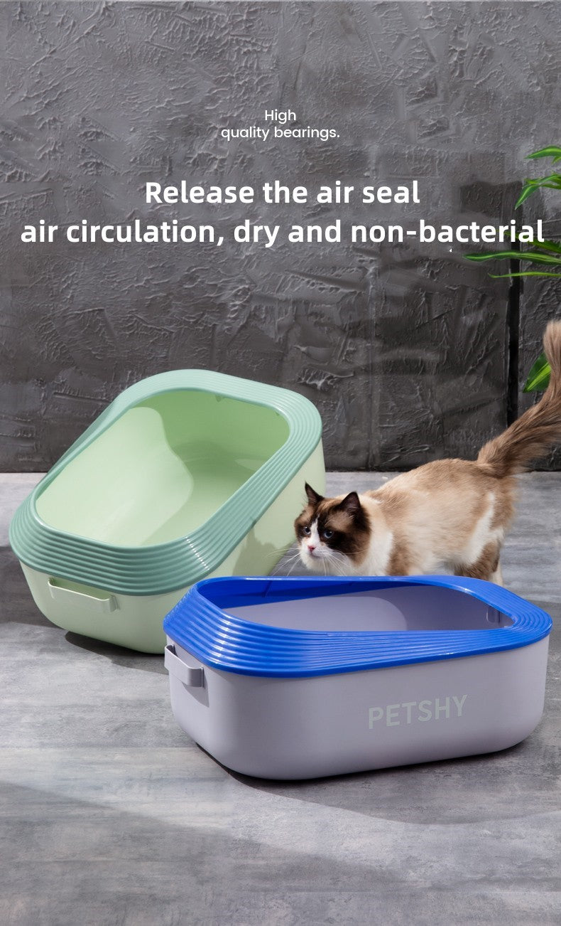 PETSHY Light Elements Litter Box