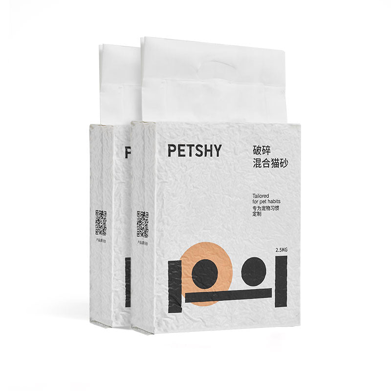 PETSHY Mixed Crushing Cat Litter 2.5KG